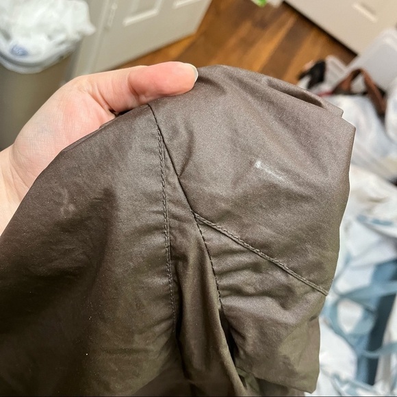 Eileen Fisher Brown Moto Jacket Cotton Size Small L - Picture 7 of 8